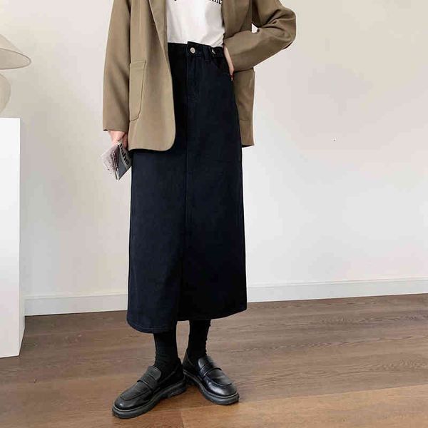 skirts spring summer long black skirt women high waist streetwear a line slit denim pockets buttons jupe longue femme 7d0j
skirts spring summer long black skirt women high waist streetwear a line slit denim pockets buttons jupe longue femme 7d0j