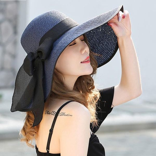 outdoor hats summer beach hat big brim straw soft side wide sun bowknot foldable 2021 women's, Black;white
outdoor hats summer beach hat big brim straw soft side wide sun bowknot foldable 2021 women's, Black;white