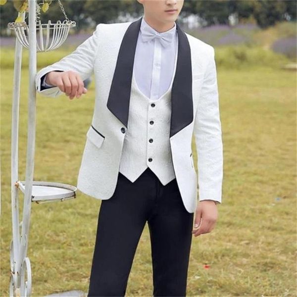 men's suits & blazers 2021 est slim tailor lapel suit lvory groomsman groom wedding (jacket+pants+vest), White;black
men's suits & blazers 2021 est slim tailor lapel suit lvory groomsman groom wedding (jacket+pants+vest), White;black