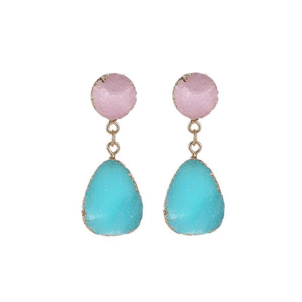 dangle & chandelier 1pair fashion resin stone water drop earrings for women beautiful gold color pendientes mujer moda joe154, Silver
dangle & chandelier 1pair fashion resin stone water drop earrings for women beautiful gold color pendientes mujer moda joe154, Silver
