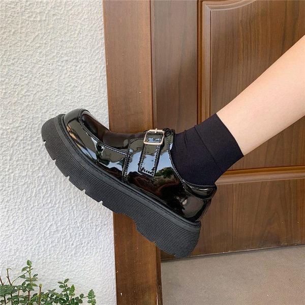 dress shoes women's lolita cosplay jk uniform loafers casual harajuku vintage japanese high school student, Black
dress shoes women's lolita cosplay jk uniform loafers casual harajuku vintage japanese high school student, Black