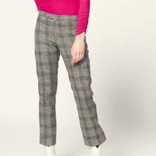 women's pants & capris plaid cropped trousers zipper high-waist casual autumn 2021 ladies fashion ankle-length, Black;white
women's pants & capris plaid cropped trousers zipper high-waist casual autumn 2021 ladies fashion ankle-length, Black;white