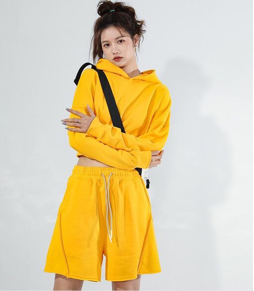 women's tracksuits 2021 spring women tracksuit two piece outfit 2 pieces sets casual crop hoodies sweatshirt and sporting sweat shorts, Gray
women's tracksuits 2021 spring women tracksuit two piece outfit 2 pieces sets casual crop hoodies sweatshirt and sporting sweat shorts, Gray