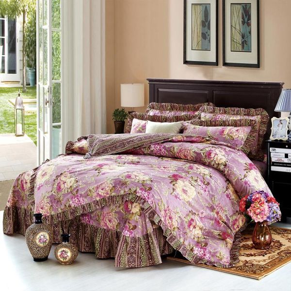 bedding sets fashion peony king lace 100%cotton set duvet cover pillowcase flat bed sheet bedspreads home bedclothes bedroom
bedding sets fashion peony king lace 100%cotton set duvet cover pillowcase flat bed sheet bedspreads home bedclothes bedroom