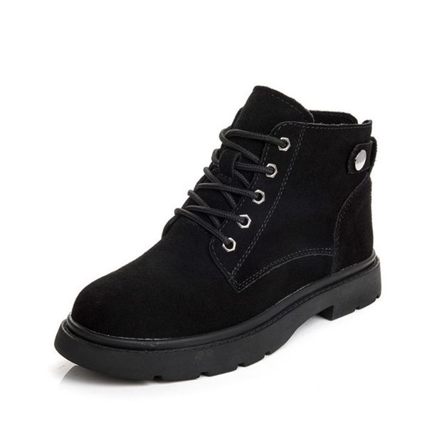 women ankle boots real leather lace up winter autumn shoes ladies fashion daily short boots woman footwear size 34-40, Black
women ankle boots real leather lace up winter autumn shoes ladies fashion daily short boots woman footwear size 34-40, Black