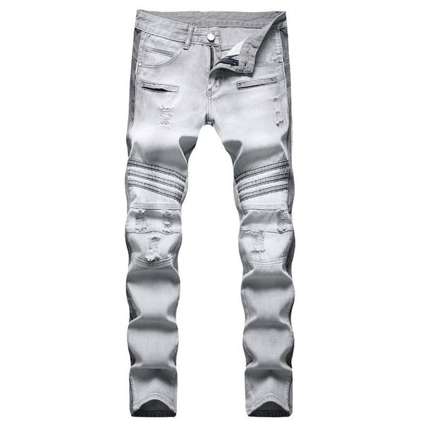 men's jeans 2021 european&american street fashion brand casual comfortable&versatile straight-leg, Blue
men's jeans 2021 european&american street fashion brand casual comfortable&versatile straight-leg, Blue