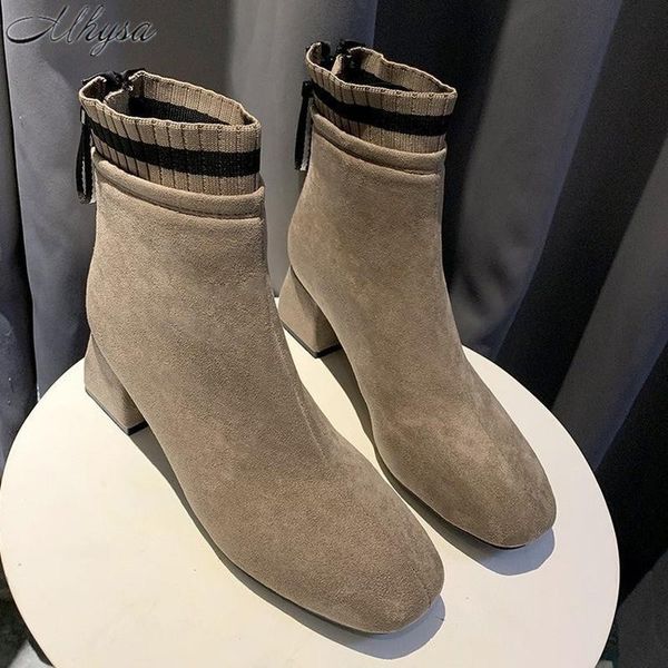 boots 2021 autumn winter women's elastic cloth knitted wool short women thick heel square head d1337, Black
boots 2021 autumn winter women's elastic cloth knitted wool short women thick heel square head d1337, Black