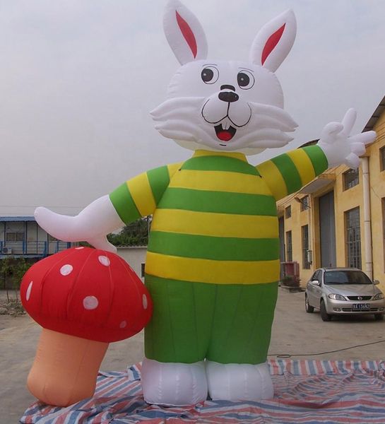 customized 10/20ft height cute inflatable easter bunny rabbit ballon with mushroom for holiday party
customized 10/20ft height cute inflatable easter bunny rabbit ballon with mushroom for holiday party