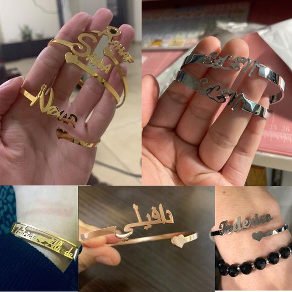 bangle 2pcs nextvance customized nameplate name bracelet personalized custom cuff bangles women men rose gold stainless steel jewelry, Black
bangle 2pcs nextvance customized nameplate name bracelet personalized custom cuff bangles women men rose gold stainless steel jewelry, Black