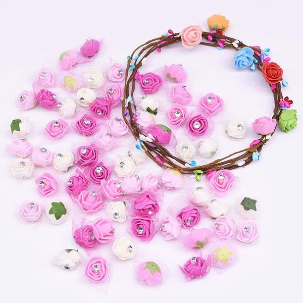50pcs 2cm with diamond pe foam rose head artificial flowers wedding decoration fake flower for scrapbooking gift box diy wreath decorative &
50pcs 2cm with diamond pe foam rose head artificial flowers wedding decoration fake flower for scrapbooking gift box diy wreath decorative &