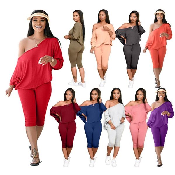 women's two piece pants s-4xl solid classic set batwing long sleeve off shoulder knee length pant tracksuit fitness 2 outfit, White
women's two piece pants s-4xl solid classic set batwing long sleeve off shoulder knee length pant tracksuit fitness 2 outfit, White