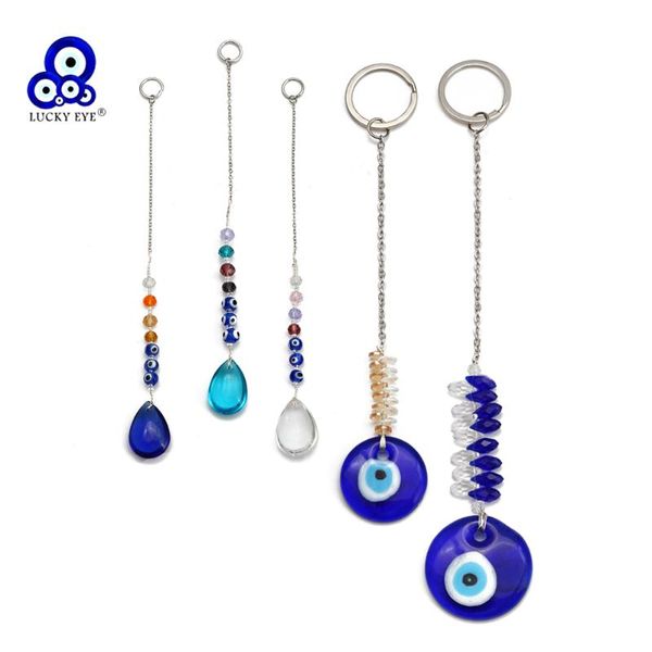 keychains lucky eye water drop glass blue turkish evil pendant keychain wall hanging decorations for home living room car be316, Silver
keychains lucky eye water drop glass blue turkish evil pendant keychain wall hanging decorations for home living room car be316, Silver