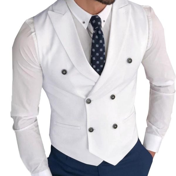 men's vests men suits plus size white vest slim fit business mans groom tuxedos for formal wedding suit only one, Black;white
men's vests men suits plus size white vest slim fit business mans groom tuxedos for formal wedding suit only one, Black;white