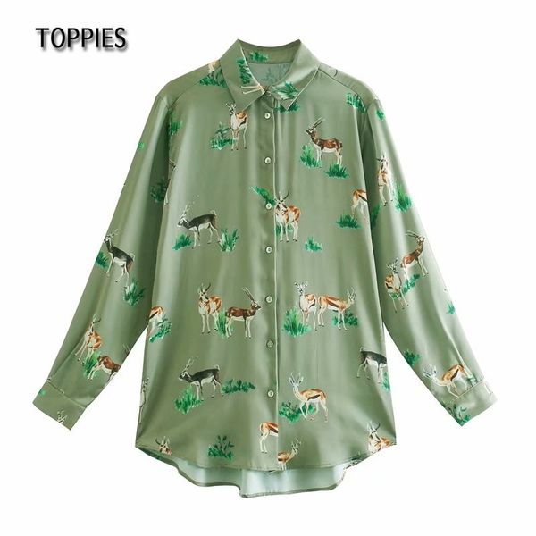 ies spring satin shirts women animal printing long sleeve blouses female plus size clothings 210412, White
ies spring satin shirts women animal printing long sleeve blouses female plus size clothings 210412, White