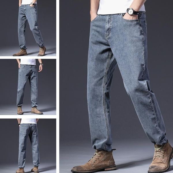 men's jeans slim fit overalls casual pants boys handsome trendy spring and summer loose flow 2021, Blue
men's jeans slim fit overalls casual pants boys handsome trendy spring and summer loose flow 2021, Blue