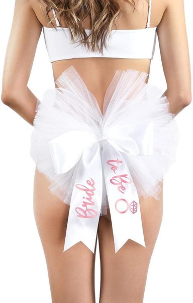 bridal veils fashion bachelorette party beach bikini dress removable small trailing tail, Black
bridal veils fashion bachelorette party beach bikini dress removable small trailing tail, Black