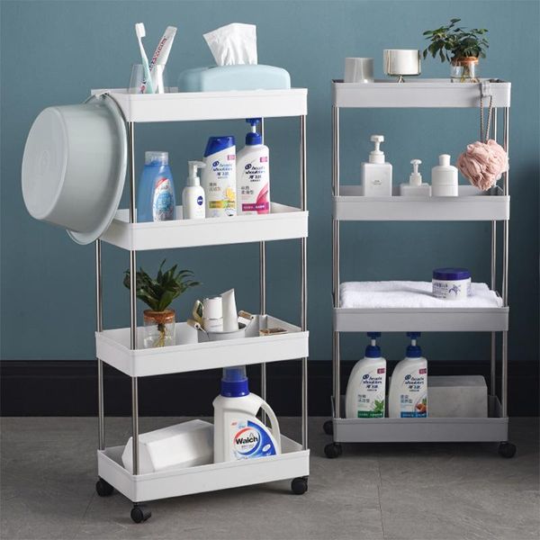 bathroom storage & organization 2/3/4 layer gap kitchen rack slim slide tower movable assemble plastic shelf wheels floor-mounted organizer
bathroom storage & organization 2/3/4 layer gap kitchen rack slim slide tower movable assemble plastic shelf wheels floor-mounted organizer