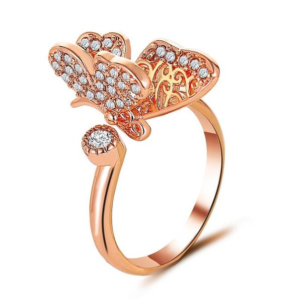 european temperament ring nessen personality full drill open butterfly celebrities light luxury jewelry wholesale cluster rings, Golden;silver
european temperament ring nessen personality full drill open butterfly celebrities light luxury jewelry wholesale cluster rings, Golden;silver