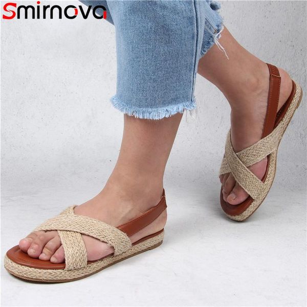 smirnova big size 34-43 summer sandals casual flat with ladies shoes comfortable rattan grass platform women, Black
smirnova big size 34-43 summer sandals casual flat with ladies shoes comfortable rattan grass platform women, Black