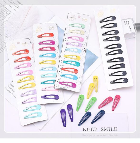 hair clips & barrettes 10 pieces children accessories card candy color water droplets hairpin multicolor girl mini, Golden;silver
hair clips & barrettes 10 pieces children accessories card candy color water droplets hairpin multicolor girl mini, Golden;silver
