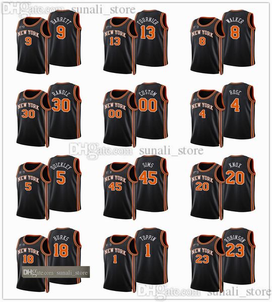 2022 city 75th black basketball jerseys julius 30 randle evan 13 fournier derrick 4 rose kemba 8 walker rj 9 barrett taj 67 gibson obi 1 in, Black;red
2022 city 75th black basketball jerseys julius 30 randle evan 13 fournier derrick 4 rose kemba 8 walker rj 9 barrett taj 67 gibson obi 1 in, Black;red