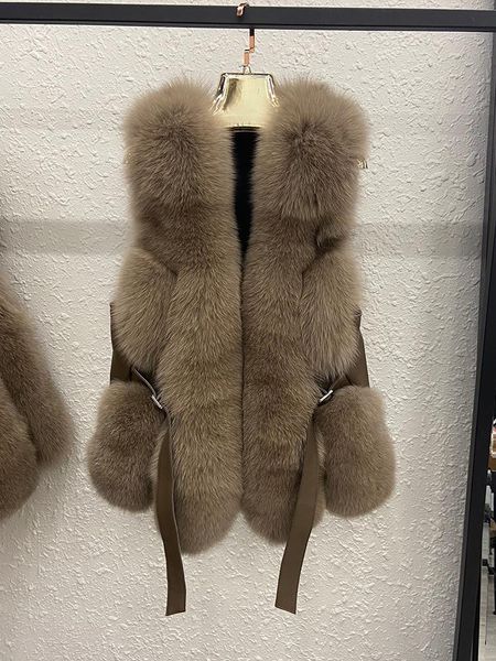 women's fur & faux 2021 winter women real vest sleeveless brown waistcoat genuine sheepskin leather gilet, Black
women's fur & faux 2021 winter women real vest sleeveless brown waistcoat genuine sheepskin leather gilet, Black