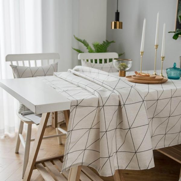 table cloth simple linellae design printed soft dinner tea end cover for dustproof home decor white black tablecloth
table cloth simple linellae design printed soft dinner tea end cover for dustproof home decor white black tablecloth