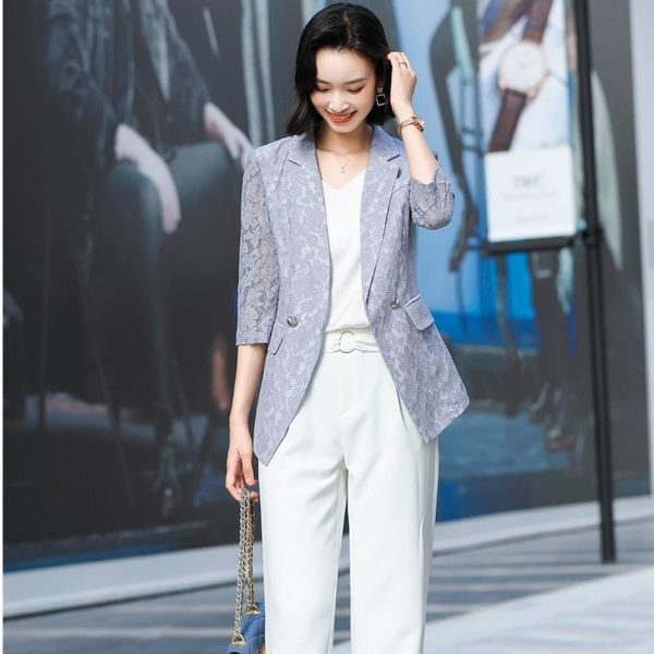 women's two piece pants 2 summer suit blazer and trousers for women career interview ol styles lace cutout jackets coat suits, White
women's two piece pants 2 summer suit blazer and trousers for women career interview ol styles lace cutout jackets coat suits, White