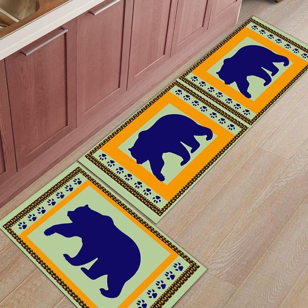 silhouette bears footprints long kitchen mat home entrance doormat anti-slip bathroom rug floor decoration carpets
silhouette bears footprints long kitchen mat home entrance doormat anti-slip bathroom rug floor decoration carpets