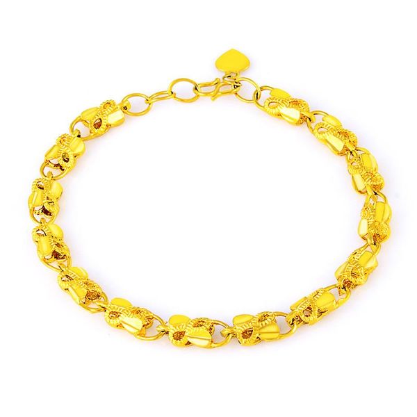 charm bracelets fashion creative personality design 24k gold chain birthday party anniversary commemorate gift charms jewelry, Golden;silver
charm bracelets fashion creative personality design 24k gold chain birthday party anniversary commemorate gift charms jewelry, Golden;silver
