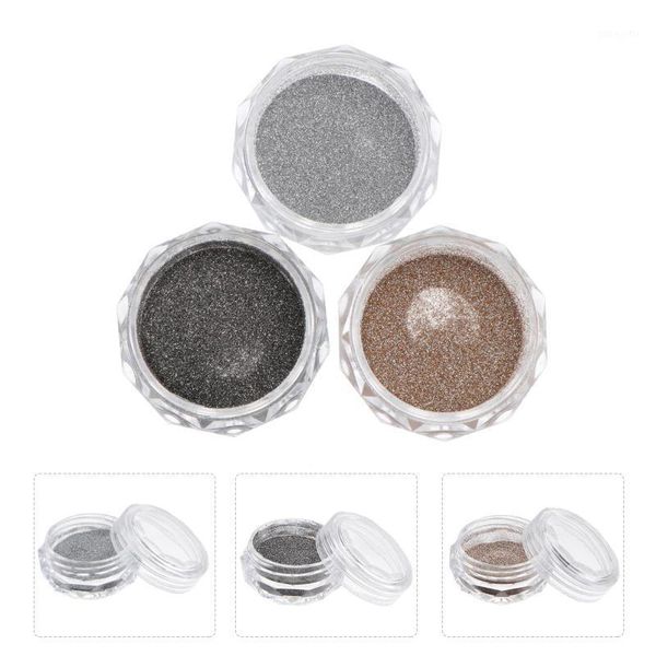 3pcs chic woman nail glitter diamond shape powder decorative art decor1, Silver;gold
3pcs chic woman nail glitter diamond shape powder decorative art decor1, Silver;gold
