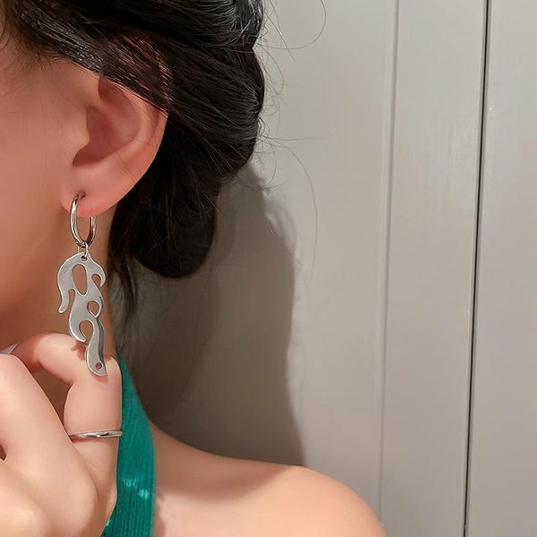 hoop & huggie kofsac hyperbole metal hollow flame earrings for women fashion personality valentine's day accessories gifts, Golden;silver
hoop & huggie kofsac hyperbole metal hollow flame earrings for women fashion personality valentine's day accessories gifts, Golden;silver