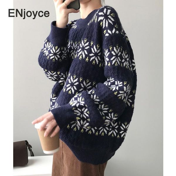 korean winter christmas sweaters pullover women jumper oversized retro knitted sweater long sleeve o-neck warm short women's, White;black
korean winter christmas sweaters pullover women jumper oversized retro knitted sweater long sleeve o-neck warm short women's, White;black