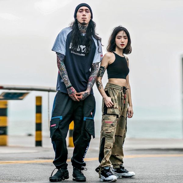 men's pants winter casual tactical streetwear harajuku harem camouflage camo trousers hip hop punk military army sweatpant fashion, Black
men's pants winter casual tactical streetwear harajuku harem camouflage camo trousers hip hop punk military army sweatpant fashion, Black