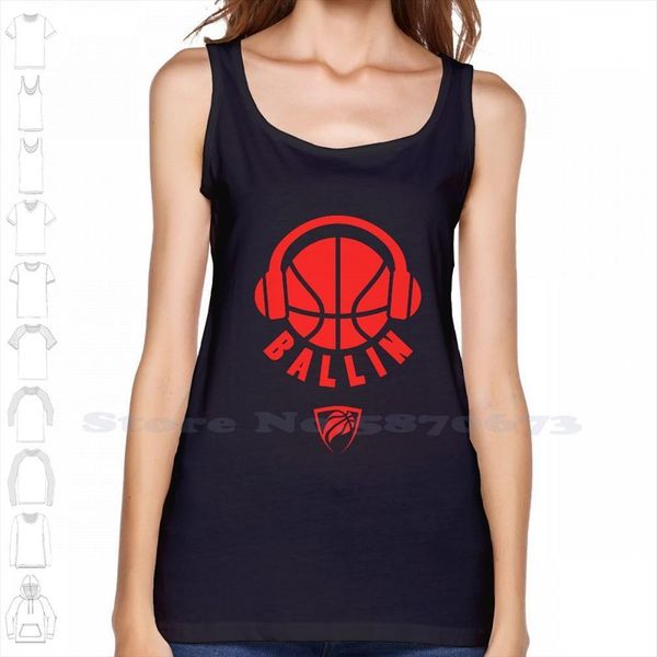 headphones by baller elite athletics black white sleeveless tank men women, White;black
headphones by baller elite athletics black white sleeveless tank men women, White;black