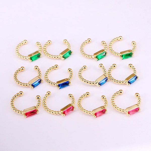 clip-on & screw back 3pairs, gold filled geometric c shape cz micro pave crystal clip earring ear cuff women jewelry, Silver
clip-on & screw back 3pairs, gold filled geometric c shape cz micro pave crystal clip earring ear cuff women jewelry, Silver