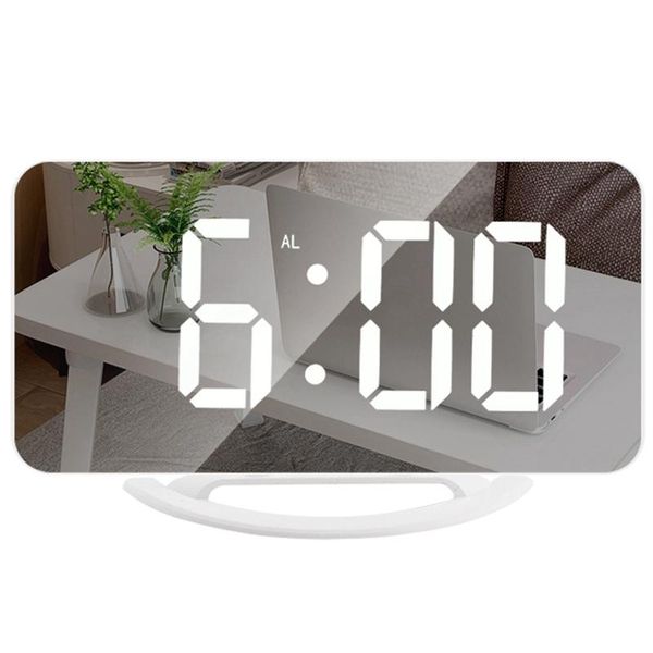 other clocks & accessories digital alarm clock,large mirrored led clock,dim night light 2 usb charger ports desk for bedroom decor
other clocks & accessories digital alarm clock,large mirrored led clock,dim night light 2 usb charger ports desk for bedroom decor