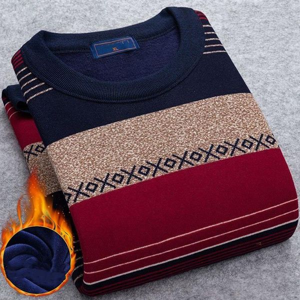 men's sweaters thick fleece cotton sweater pullovers male outfit vintage o-neck coat man4xl 2021 fashion striped, White;black
men's sweaters thick fleece cotton sweater pullovers male outfit vintage o-neck coat man4xl 2021 fashion striped, White;black
