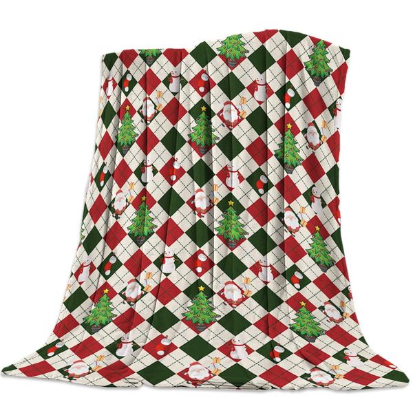 Throw Blanket for Sofa Couch- Plaid Santa Claus 49 x 59 Inche Flannel Bed Blanket Lightweight Microfiber Throw for All Seasons
Throw Blanket for Sofa Couch- Plaid Santa Claus 49 x 59 Inche Flannel Bed Blanket Lightweight Microfiber Throw for All Seasons