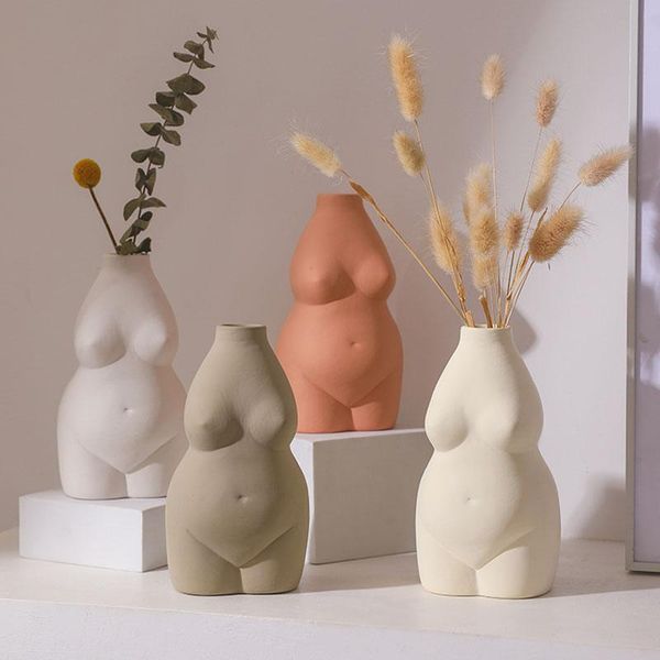 nordic creative ceramic bust body art abstract vase decoration living room dried plant floral arrangement home decorat ornaments vases
nordic creative ceramic bust body art abstract vase decoration living room dried plant floral arrangement home decorat ornaments vases