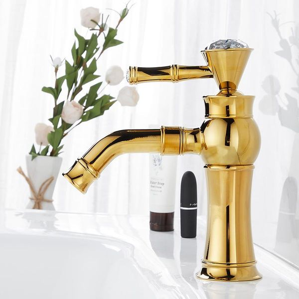 bathroom single hole european gold basin faucet and cold brass antique crystal handle sink faucets
bathroom single hole european gold basin faucet and cold brass antique crystal handle sink faucets