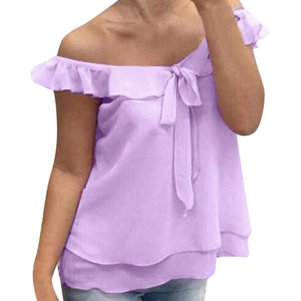 plus size women casual off shoulder solid color chiffon blouse summer office ladies bow tie loose pullover for 2021 women's blouses & s, White
plus size women casual off shoulder solid color chiffon blouse summer office ladies bow tie loose pullover for 2021 women's blouses & s, White