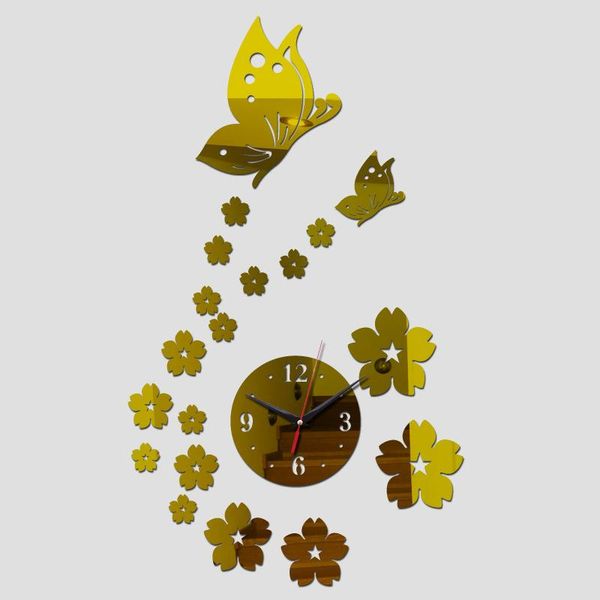 wall clocks creative mirror acrylic clock diy solent gold home decor big sticker 3d butterfly duvar saati gift fz963
wall clocks creative mirror acrylic clock diy solent gold home decor big sticker 3d butterfly duvar saati gift fz963