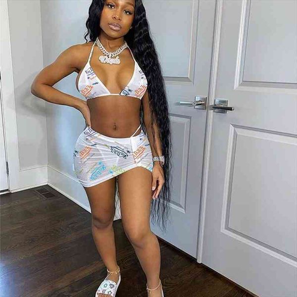 women print beach swimsuit bra crop mini skirts panties suit three piece set swim sport bikinis bathing suit, White;black
women print beach swimsuit bra crop mini skirts panties suit three piece set swim sport bikinis bathing suit, White;black