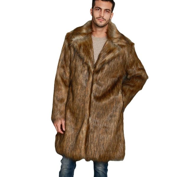 Khaki Long Large Fluffy Men s Fur Coat High Quality Stand Collar Retro Comfortable Fashion Travel Commuter, Black
Khaki Long Large Fluffy Men s Fur Coat High Quality Stand Collar Retro Comfortable Fashion Travel Commuter, Black