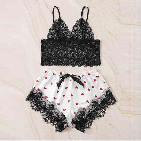 women pajamas tempting suit underwear customized production of lace 211203, Black;white
women pajamas tempting suit underwear customized production of lace 211203, Black;white