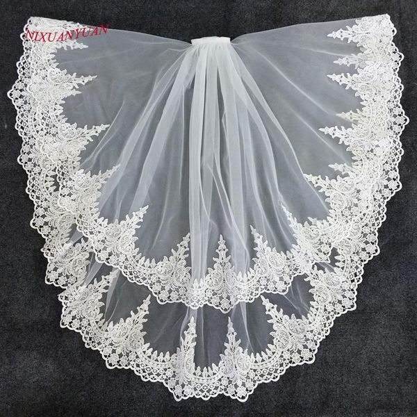 bridal veils nixuanyuan 2021 two layer white ivory tulle veil lace edge short wedding veu de noiva longo in stock, Black
bridal veils nixuanyuan 2021 two layer white ivory tulle veil lace edge short wedding veu de noiva longo in stock, Black