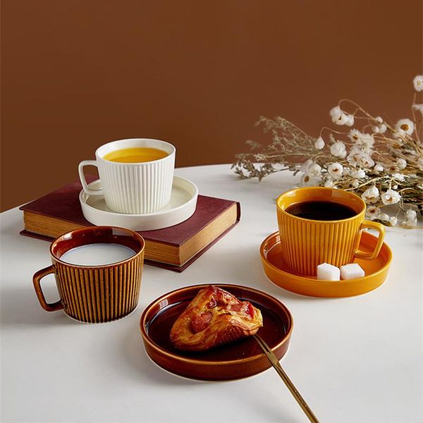 mugs ceramic water cups retro vertical stripes coffee mug milk flower juice exquisite and saucer set breakfast oatmeal tea cup
mugs ceramic water cups retro vertical stripes coffee mug milk flower juice exquisite and saucer set breakfast oatmeal tea cup