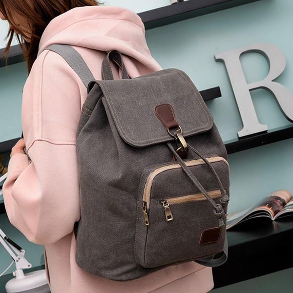 outdoor bags vintage women backpack large capacity bag for school travel shopping o66
outdoor bags vintage women backpack large capacity bag for school travel shopping o66