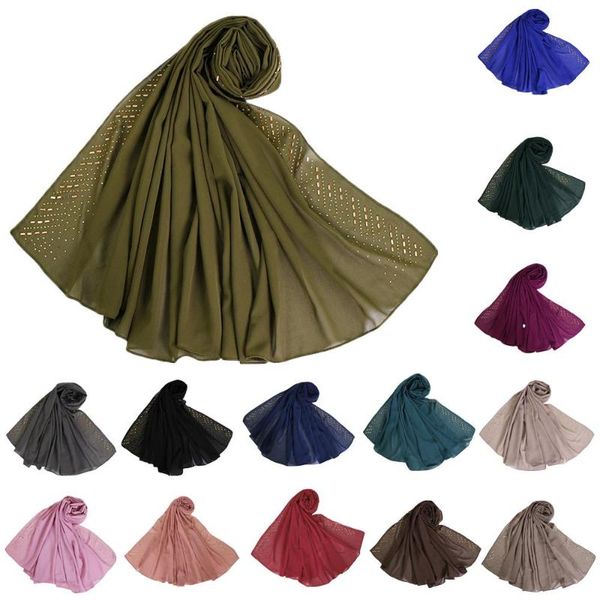 scarves 180*75cm chiffon scarf fashion women rhinestone head wrap muslim hijab turban shawl islamic headscarf stoles headwear, Blue;gray
scarves 180*75cm chiffon scarf fashion women rhinestone head wrap muslim hijab turban shawl islamic headscarf stoles headwear, Blue;gray